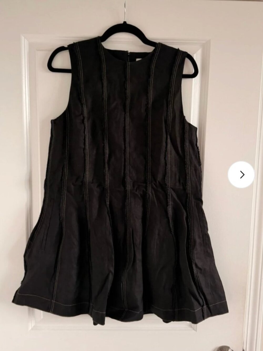COS Sculpted Pleated Mini Dress — 8 - Picture 8 of 8